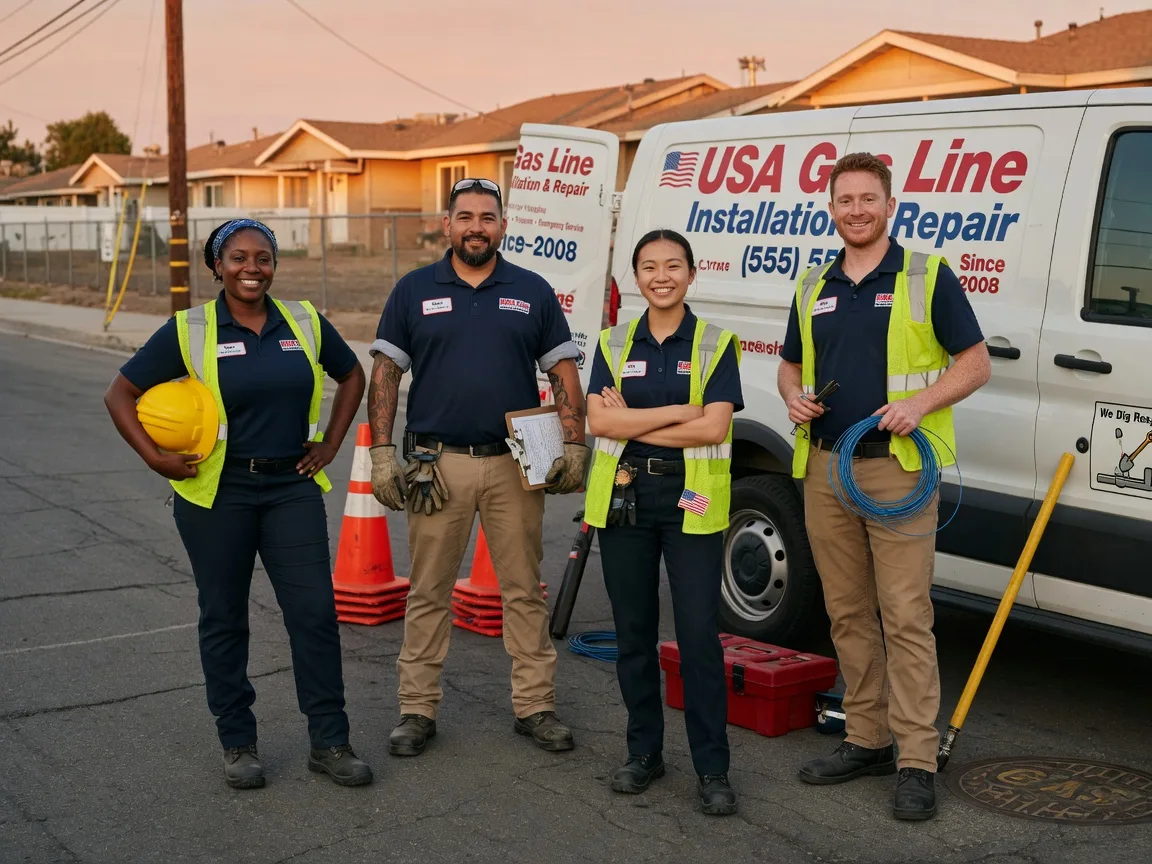 Gas Line Installation company in Winger, MN